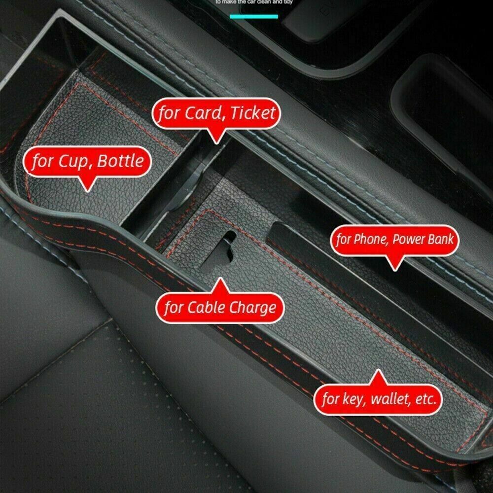 AutoSnap Seat Gap Organizer - 2 Pack