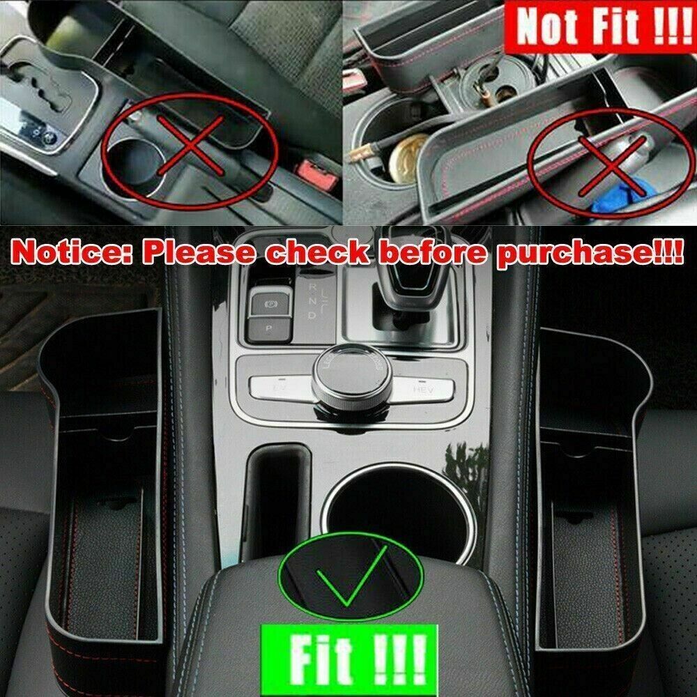 AutoSnap Seat Gap Organizer - 2 Pack